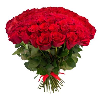 купить букет из 101 красной розы