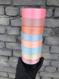 Стрічка Атласна 2,5 см 25 ярд